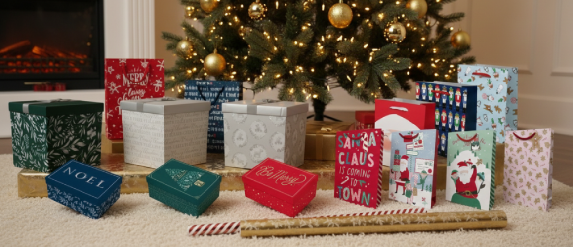 RINCS Essentials Christmas Gift Boxes & Bags
