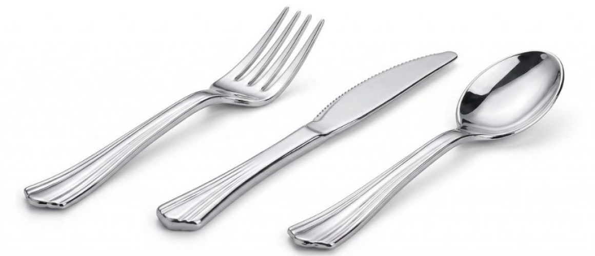18-Piece Metallic Finish Cutlery Set